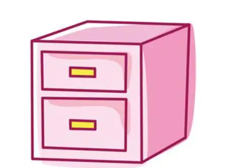 幼儿简笔画玩具柜