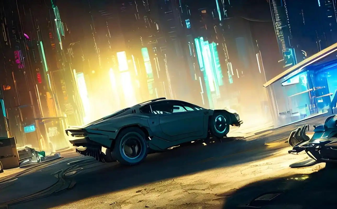 ai绘画|赛博朋克未来都市壁纸分享 超炫酷的赛博朋克风高清电脑壁纸