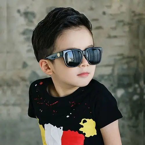 小孩眼镜亲子墨镜太阳镜女童男童防紫外线