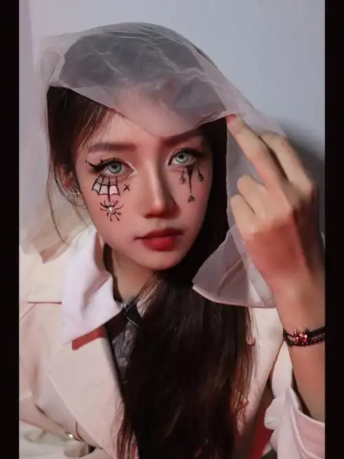 万圣节妆容