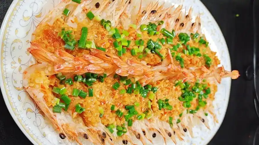 蒜蓉粉丝开背虾做法