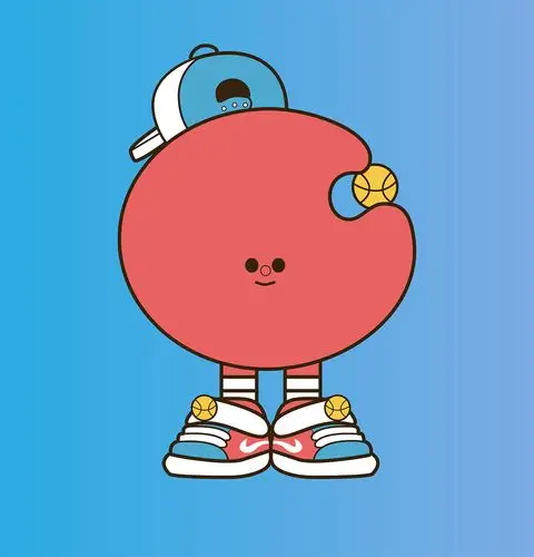 潮流a豆卡通可爱形象