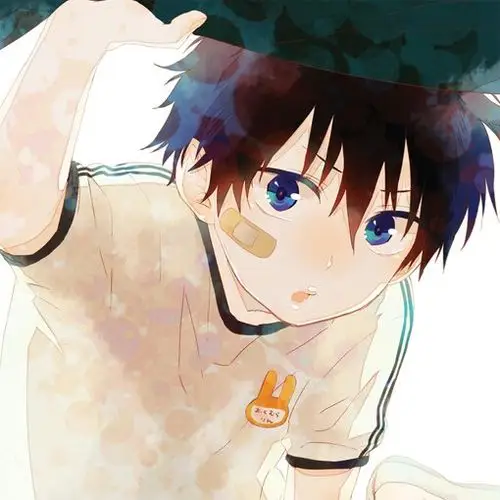 动漫男头单人暖男萌系帅气