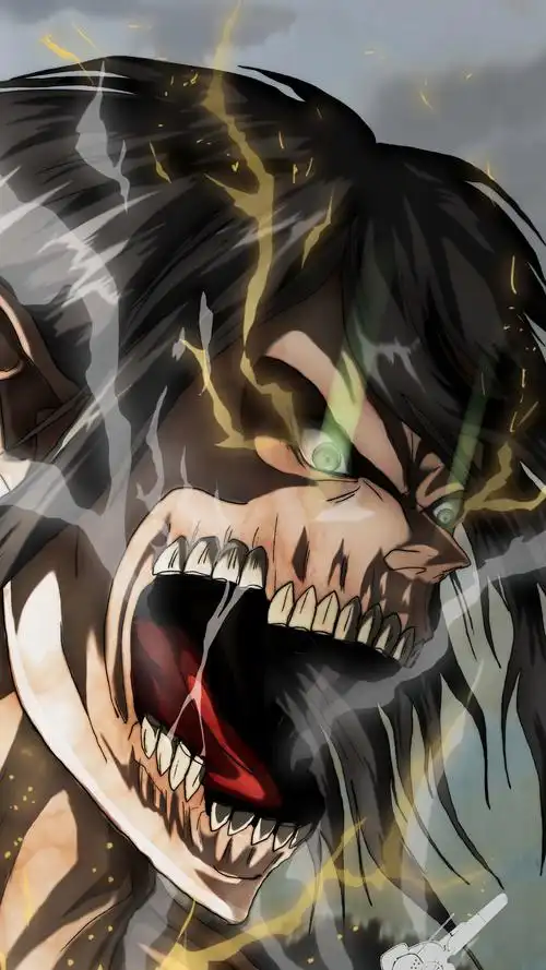 进击的巨人 艾伦耶格尔 eren attack 手机壁纸