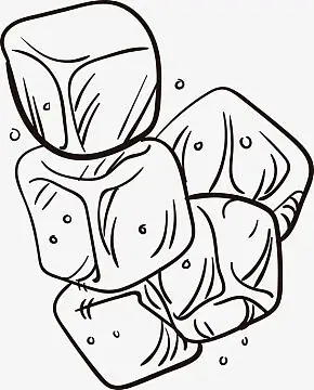 png简笔冰激淋蛋糕(996x911)png冰雪花icon线性小图标png下载(400x400