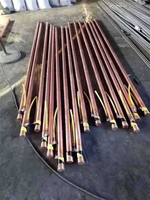 电解离子接地极棒 纯铜铜包钢厂家直销 电解离子接地极棒 纯铜铜包钢