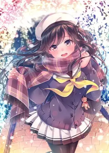 动漫图片感谢这色彩斑斓的世界