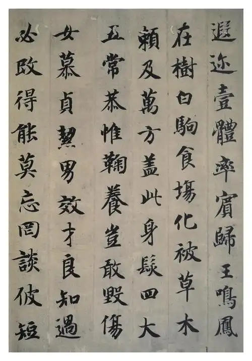 启仁的相册-智永楷书千字文