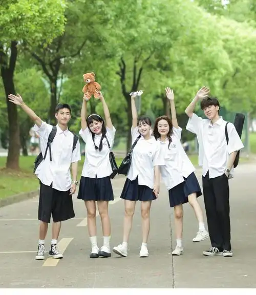 日系jk制服校服套装中学生白衬衫女学生短袖高中大码班服 - 17网