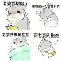 抱抱老婆表情包【点击鼠标右键下载】