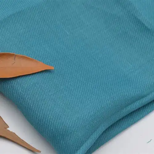 42支纯苎麻斜纹面料斜纹麻轻薄文艺连衣裙服装面料现货