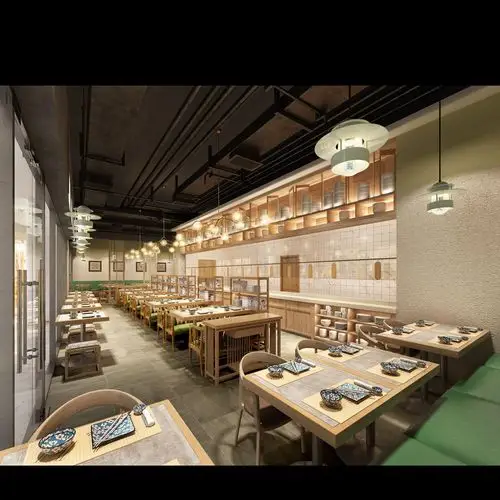 皖点面馆_深圳餐饮设计|餐饮商业装饰案例