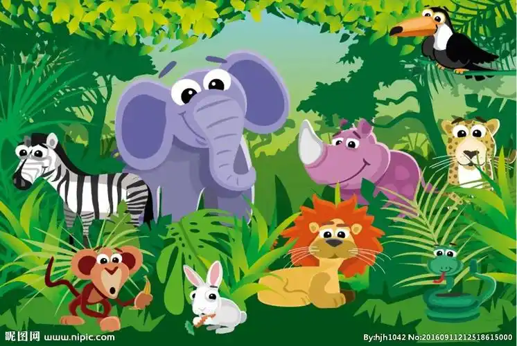 丛林动物总动员图片