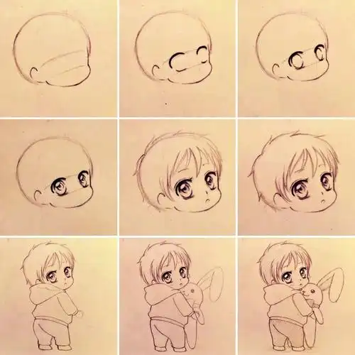 怎么动漫人物初学者怎么画动漫人物