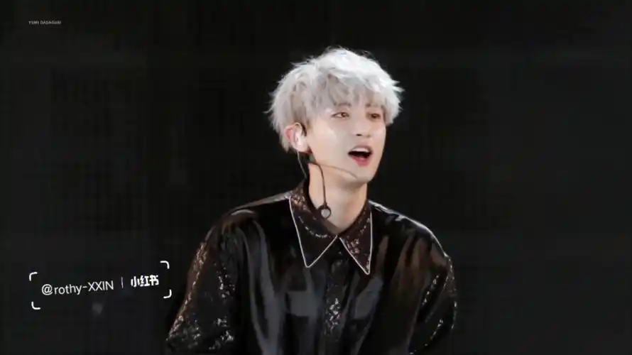 我猜你们都没有的图#朴灿烈 #朴灿烈银发 #朴灿烈舞台  #南韩颜霸朴