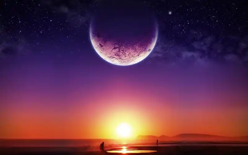 炫彩星空桌面壁纸_最美的宇宙星空