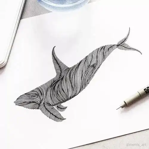 她笔下针管笔线描如此有趣且精致,看一眼,保证你喜欢上黑白插画!