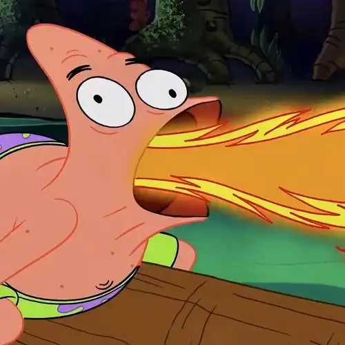 沙雕头像 #搞怪头像#派大星痴呆头像  - 抖音