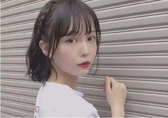 日系卡哇伊少女新款空气刘海发型