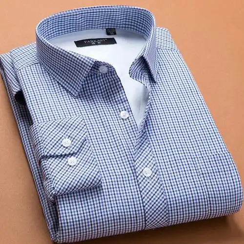 冬季男士保暖衬衫男加厚加绒衬衫男长袖寸商务修身保暖衬衣男