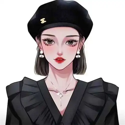 成熟动漫女头像唯美有气质 高清好看的魅力女人卡通头像图片