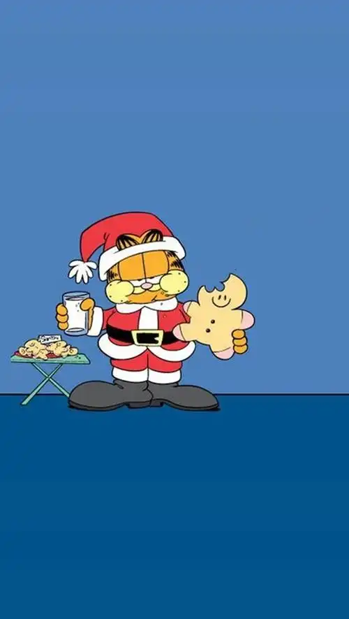 iphone 壁纸 加菲猫 garfield