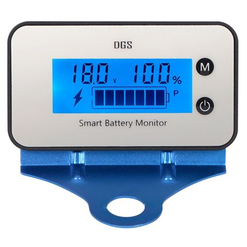 防水电动摩托车铅酸锂电三元锂电池24v36v48v60v72v84v电量显示器