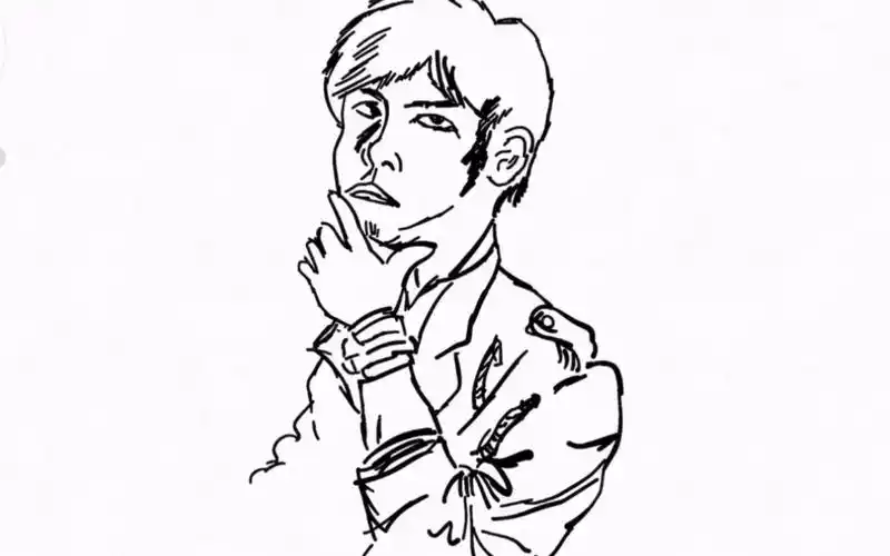 【无修改涂鸦】教你画周杰伦