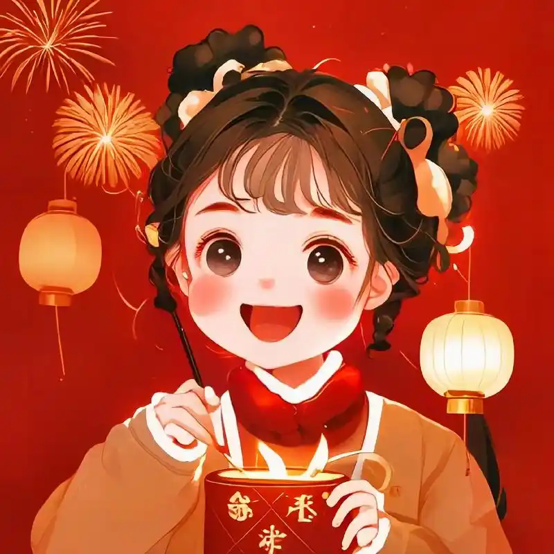 运气特别旺的头像女 #推荐头像 #女生头像 #女生卡通头像 - 兑趑