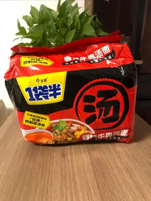 今麦郎一袋半方便面