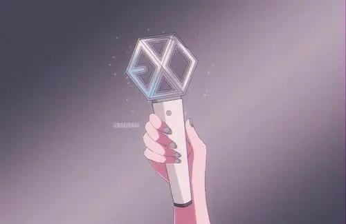 卡通动漫版的"韩团应援棒",路人:除了exo的,其他都不认识