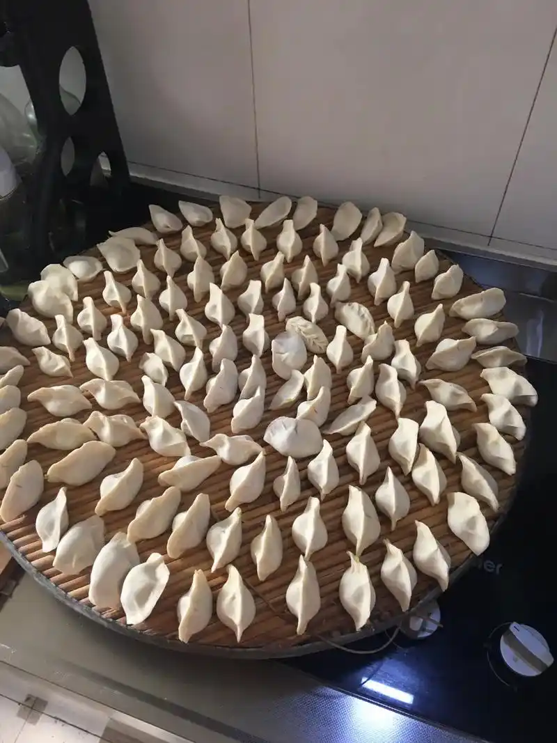 手工饺子 #疫情在家练厨艺 #记录真实生活 - 抖音