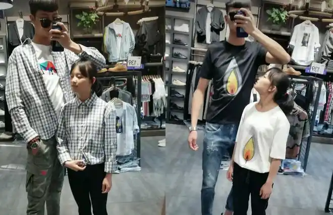 最萌身高差一米八都被一米五抢走了一米七咱可真无奈