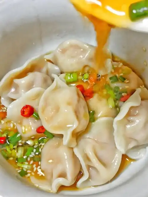 拯救没食欲我妈做的这碗冷汤水饺好吃哭