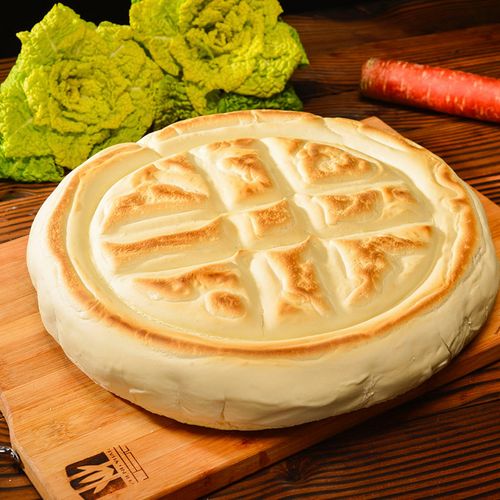 甘肃平凉西北特产传统糕点陕西锅盔馍纯手工制作大锅盔原味麦香特