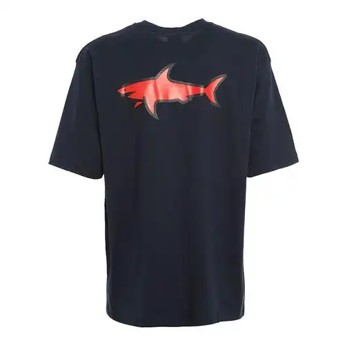 paul&shark/鲨鱼 21年春夏 男士服装 男性 蓝色 男士短袖t恤 21411011