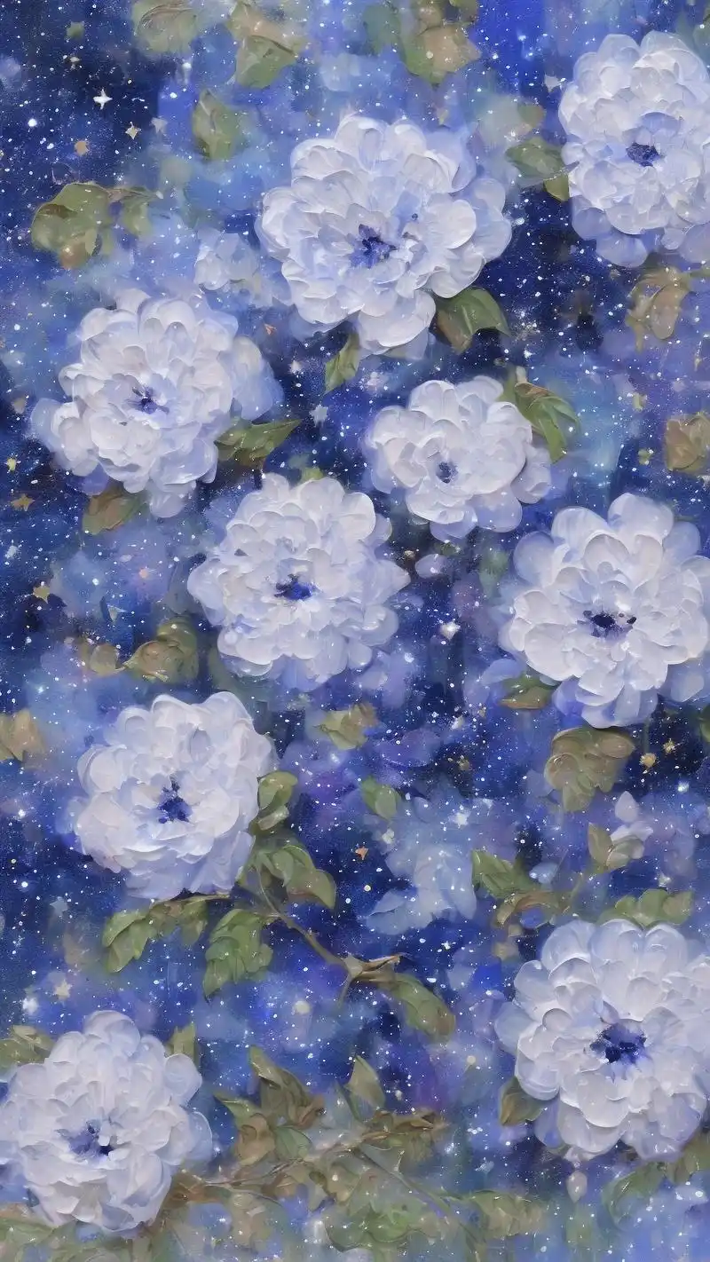 90蓝紫色星空壁纸,梦幻又神秘!90