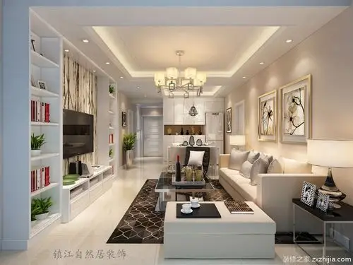 永隆城市广场120平三室二厅装修效果图