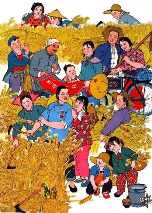 怀旧60年代的年画(20)_故事_温庆海_老人家