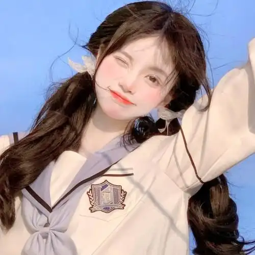 唯美女生头像可爱呆萌