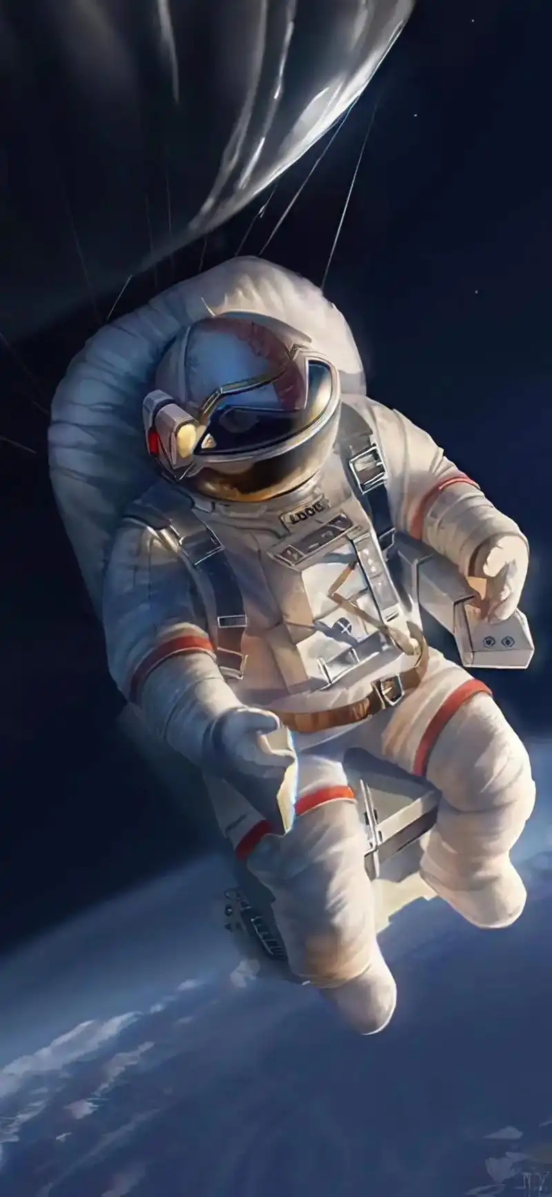 宇航员壁纸 - mr:king - 抖音