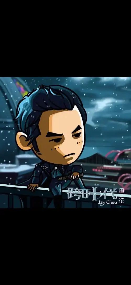 童年回忆杀##周杰伦#从小听到大的周杰伦,q版14张专辑封面,数不翘听