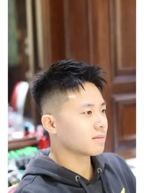 帅到掉渣的韩式少年短发凌乱微分75