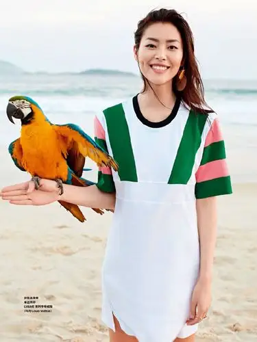 超模刘雯在里约演绎登上《grazia 红秀》杂志封面_新时代模特学校