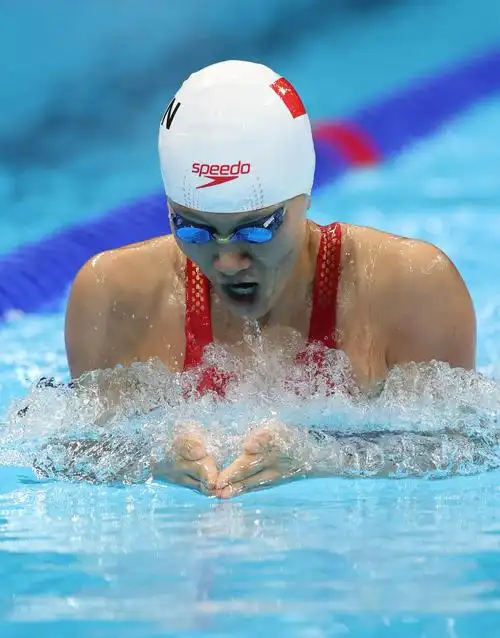 游泳——女子200米蛙泳预赛赛况