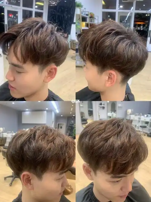 尔湾男士烫发推荐|尔湾a salon作品