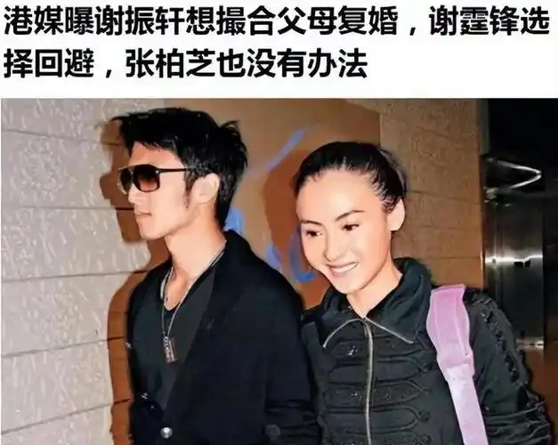 港媒曝张柏芝夜宿谢霆锋豪宅,长子曾撮合两人复婚,谢贤拒认王菲_命理