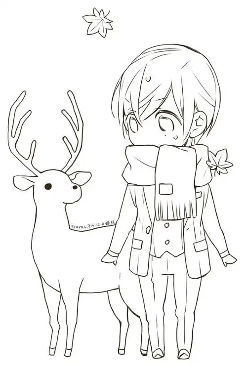 章动漫日系美男耽美bl宝井理人tencount10count黑濑陆城谷忠臣q版线稿