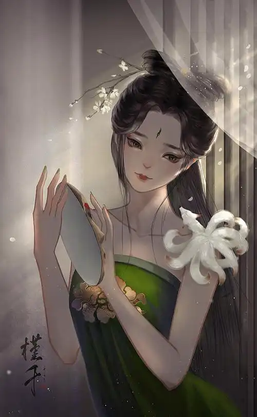 古风半身头像狐