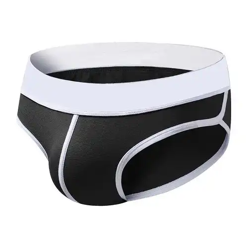 男性感内裤速卖通ebay爆款 u凸设计男士三角内裤95棉